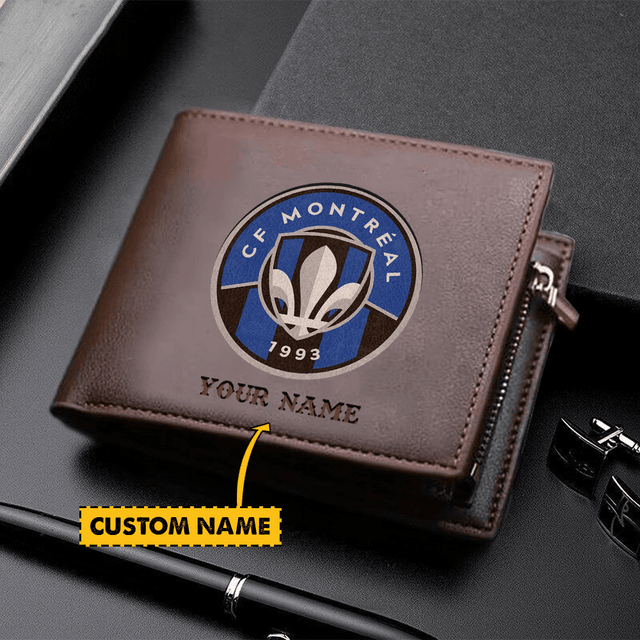 POPULAR NOW - NEW CUSTOMIZED MLS15 CFM MONTRÉAL LEATHER WALLET