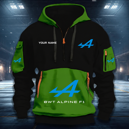[FAN MUST-HAVE] NEW CUSTOMIZED F101 ALP ALPINE QUARTER ZIP HOODIE