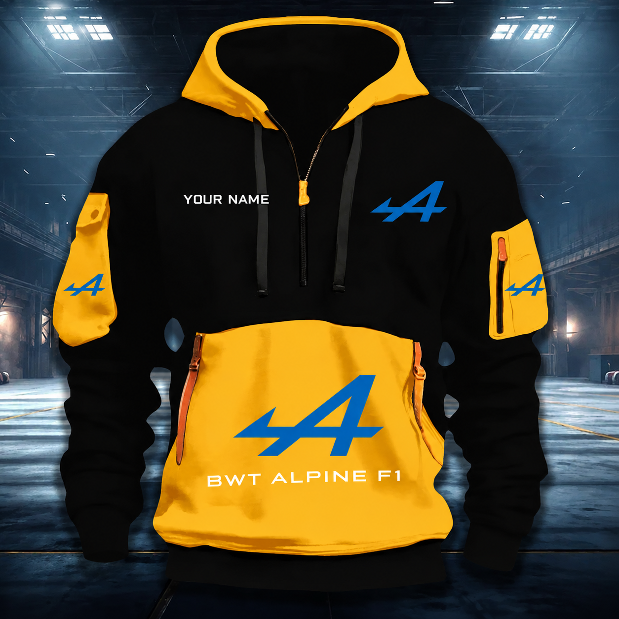 [FAN MUST-HAVE] NEW CUSTOMIZED F101 ALP ALPINE QUARTER ZIP HOODIE