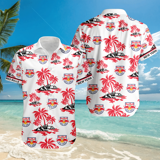 TOP SELLING - NEW CUSTOMIZED MLS01 NRB NEW YORK RED BULLS UNISEX HAWAIIAN SHIRT