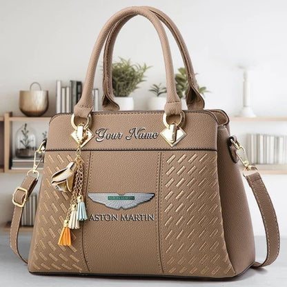 [FAN MUST-HAVE] NEW CUSTOMIZED F102 AMR ASTON MARTIN MULTICOLOR HANDBAG