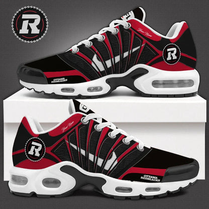 [FAN EXCLUSIVE] NEW CUSTOMIZED CFL02 OTT OTTAWA REDBLACKS AIR MAX PLUS SNEAKERS