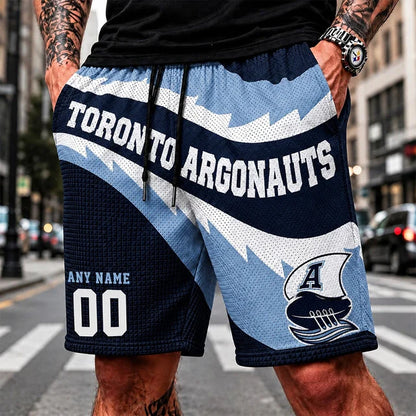 [FAN EXCLUSIVE] NEW CUSTOMIZED CFL03 TOR TORONTO ARGONAUTS SHORT PANTS