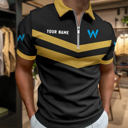 [FAN MUST-HAVE] NEW CUSTOMIZED F103 WIL WILLIAMS RACING ZIP POLO SHIRT