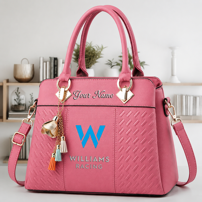 [FAN MUST-HAVE] NEW CUSTOMIZED F103 WIL WILLIAMS RACING MULTICOLOR HANDBAG
