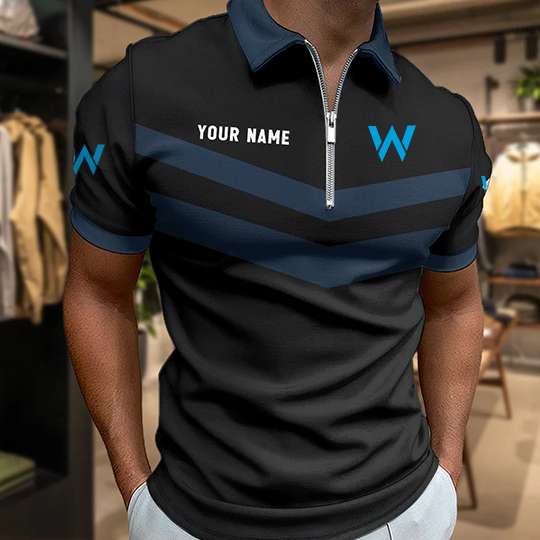 [FAN MUST-HAVE] NEW CUSTOMIZED F103 WIL WILLIAMS RACING ZIP POLO SHIRT