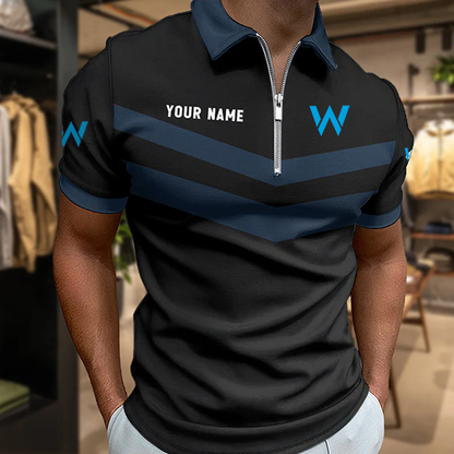 [FAN MUST-HAVE] NEW CUSTOMIZED F103 WIL WILLIAMS RACING ZIP POLO SHIRT