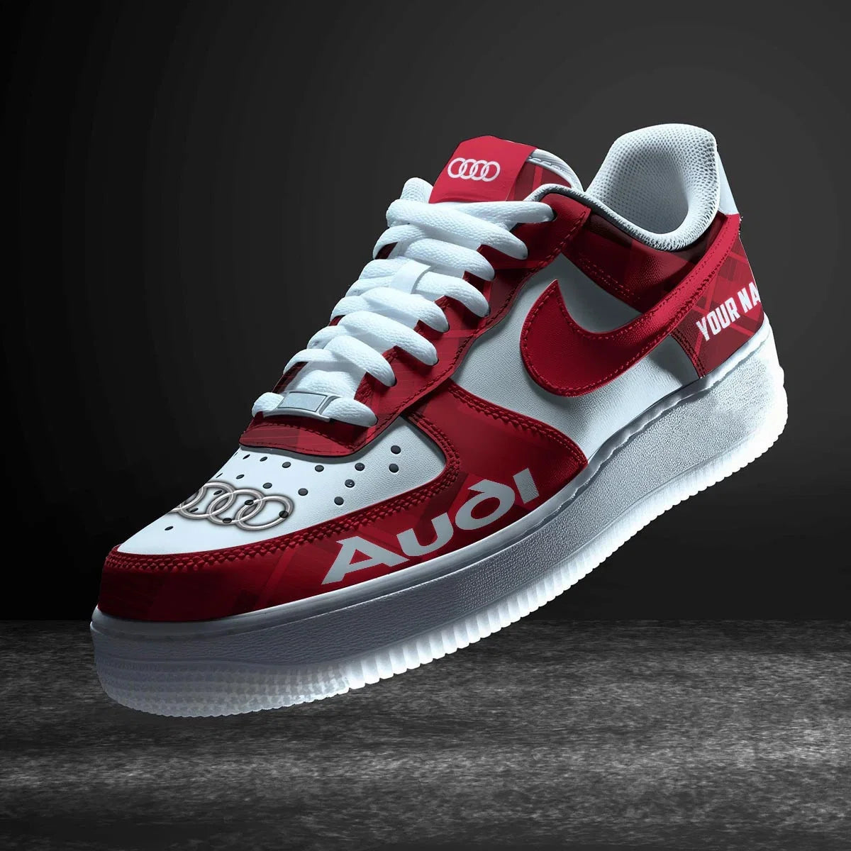 [FAN MUST-HAVE] NEW CUSTOMIZED F104 AG AUDI AF1 SNEAKERS