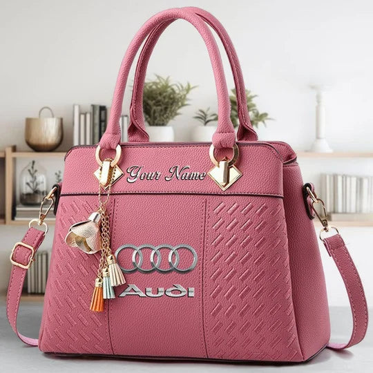 [FAN MUST-HAVE] NEW CUSTOMIZED F104 AUD AUDI MULTICOLOR HANDBAG