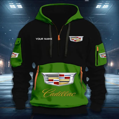 [FAN MUST-HAVE] NEW CUSTOMIZED F105 CAD CADILLAC QUARTER ZIP HOODIE