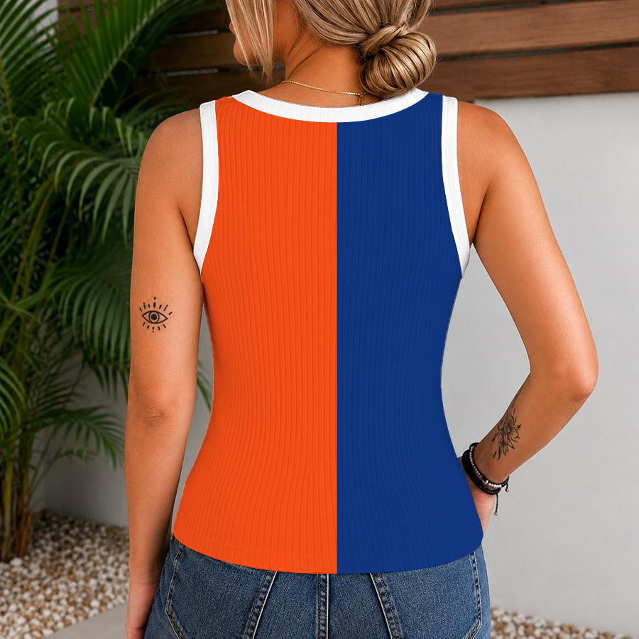 [FAN EXCLUSIVE] NEW CUSTOMIZED MLS05 FCC FC CINCINNATI V-NECK TANK TOP