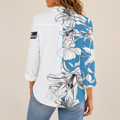 [FAN FAVORITE] NEW CUSTOMIZED NCAA MAM05 NTH NORTH CAROLINA TAR HEELS STRAPPY WOMEN CASUAL SHIRT