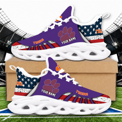 [FAN FAVORITE] NEW CUSTOMIZED NCAA FBS07 CST CLEMSON TIGERS CLUNKY SNEAKERS