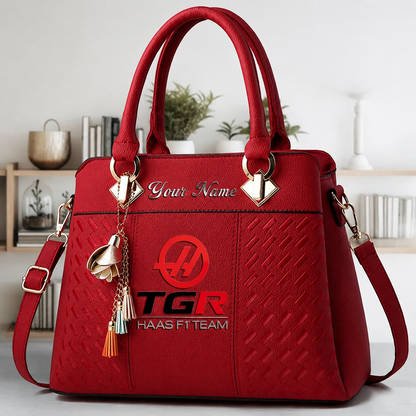 [FAN MUST-HAVE] NEW CUSTOMIZED F107 HAS HAAS MULTICOLOR HANDBAG
