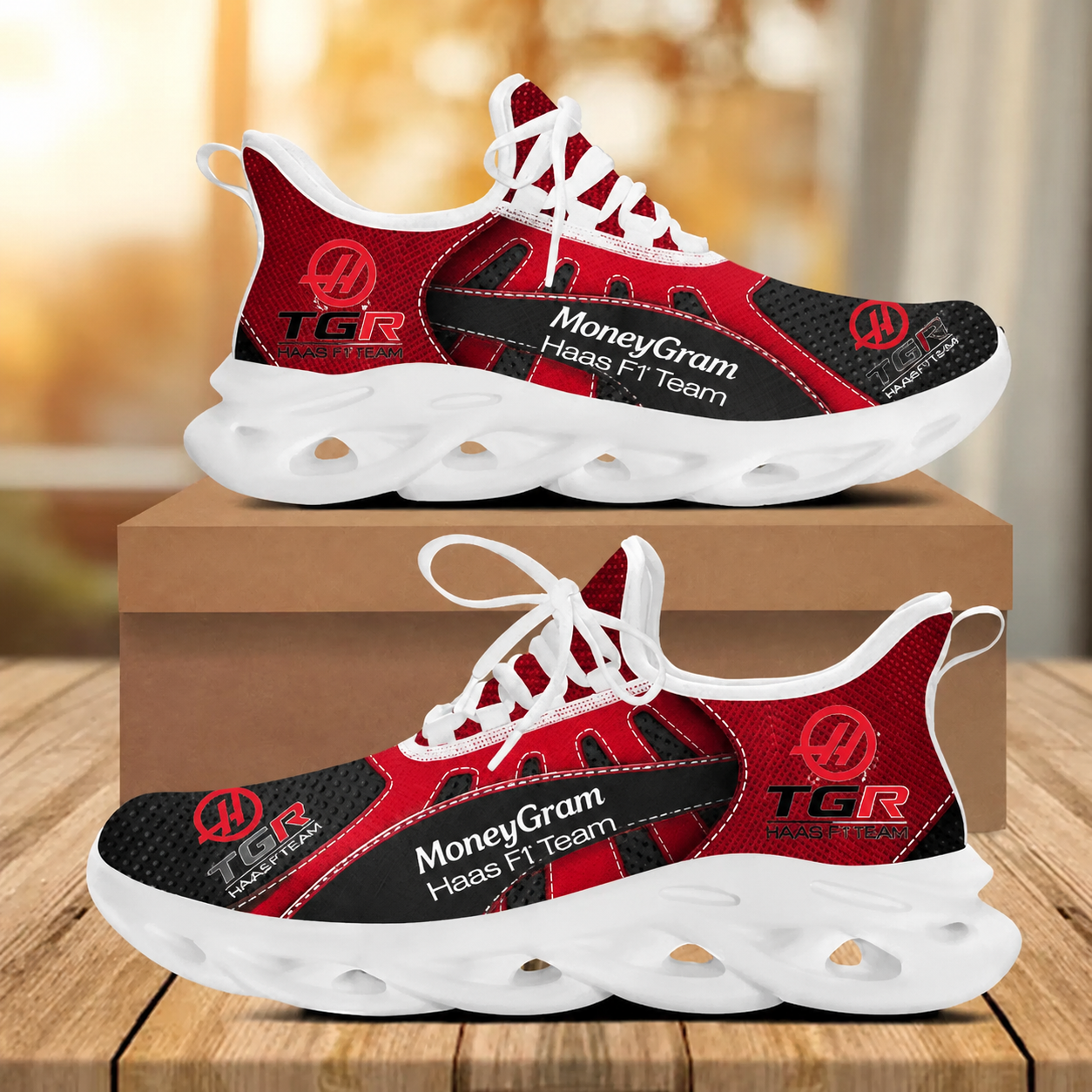 [FAN MUST-HAVE] NEW CUSTOMIZED F107 HAS HAAS MAX SOUL SHOES