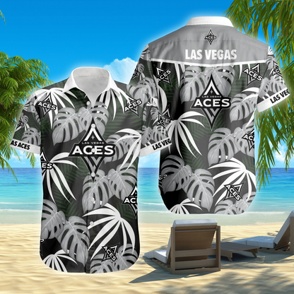 ENDING TODAY - NEW CUSTOMIZED WNBA07 LVA LAS VEGAS ACES UNISEX HAWAIIAN SHIRT