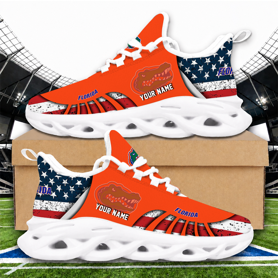 [FAN FAVORITE] NEW CUSTOMIZED NCAA CWS08 FLG FLORIDA GATORS UNISEX CLUNKY SNEAKERS