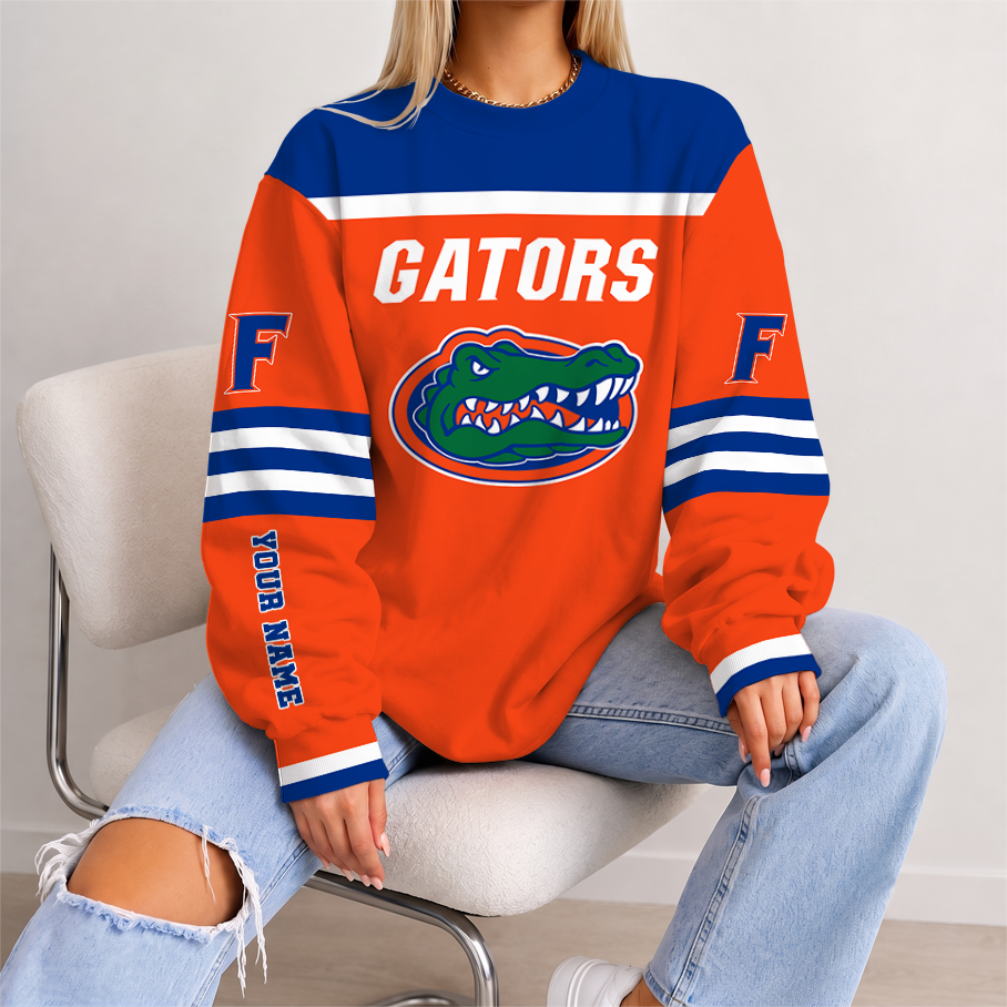 [FAN FAVORITE] NEW CUSTOMIZED NCAA CWS08 FLG FLORIDA GATORS UNISEX SWEATSHIRT