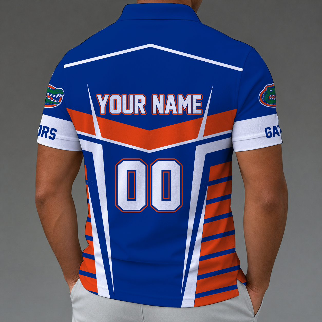 [FAN FAVORITE] NEW CUSTOMIZED NCAA CWS08 FLG FLORIDA GATORS POLO SHIRT