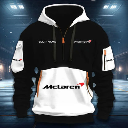 [FAN MUST-HAVE] NEW CUSTOMIZED F108 MCL MCLAREN QUARTER ZIP HOODIE