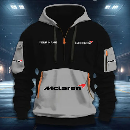[FAN MUST-HAVE] NEW CUSTOMIZED F108 MCL MCLAREN QUARTER ZIP HOODIE
