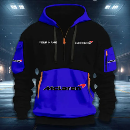 [FAN MUST-HAVE] NEW CUSTOMIZED F108 MCL MCLAREN QUARTER ZIP HOODIE