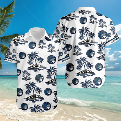 ENDING TODAY - NEW CUSTOMIZED WNBA09 MNL MINNESOTA LYNX UNISEX HAWAIIAN SHIRT