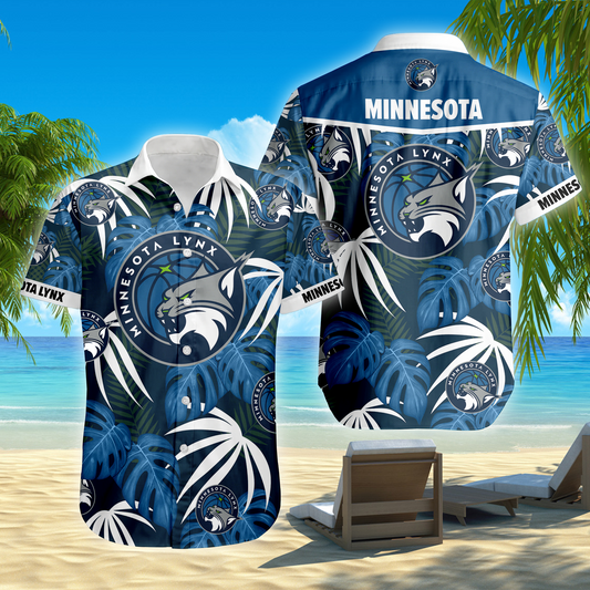 ENDING TODAY - NEW CUSTOMIZED WNBA09 MNL MINNESOTA LYNX UNISEX HAWAIIAN SHIRT