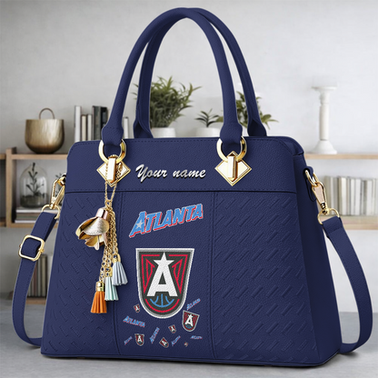 [FAN FAVORITE] NEW CUSTOMIZED WNBA01 ALD ATLANTA DREAM MULTICOLOR HANDBAG