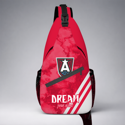 [FAN FAVORITE] NEW CUSTOMIZED WNBA01 ALD ATLANTA DREAM SLING BAG