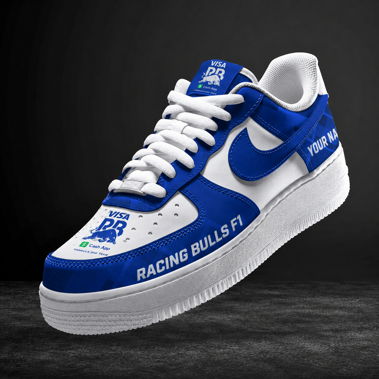 [FAN MUST-HAVE] NEW CUSTOMIZED F110 VCARB RACING BULLS AF1 SNEAKERS