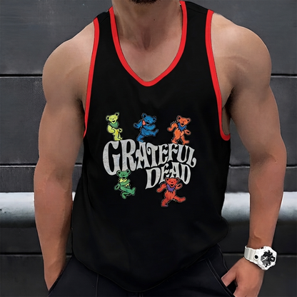 [FAN EXCLUSIVE] NEW CUSTOMIZED GRATEFUL DEAD UNISEX TANK TOP