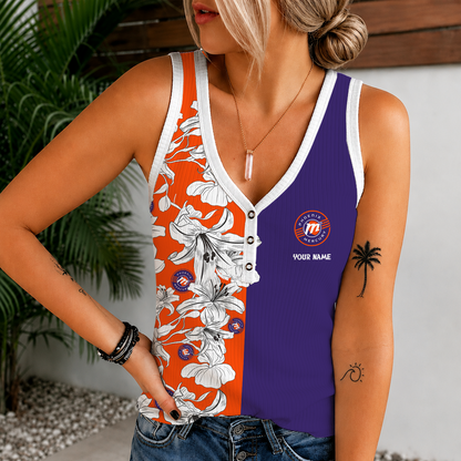 [FAN FAVORITE] NEW CUSTOMIZED WNBA11 PNM PHOENIX MERCURY WOMEN'S V-NECK TANK TOP