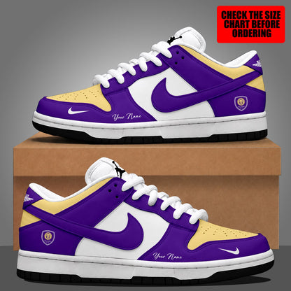 [FAN EXCLUSIVE] NEW CUSTOMIZED MLS11 OCS ORLANDO CITY SC DUNK LOW SHOES