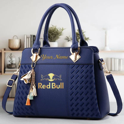 [FAN MUST-HAVE] NEW CUSTOMIZED F111 RBR RED BULL RACING MULTICOLOR HANDBAG