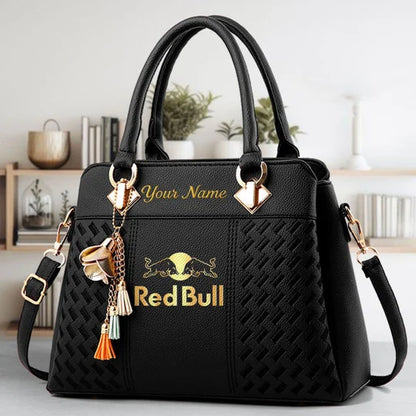 [FAN MUST-HAVE] NEW CUSTOMIZED F111 RBR RED BULL RACING MULTICOLOR HANDBAG