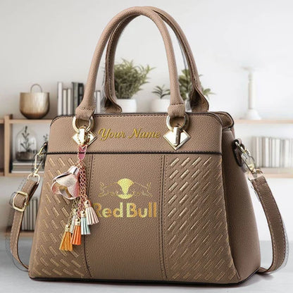 [FAN MUST-HAVE] NEW CUSTOMIZED F111 RBR RED BULL RACING MULTICOLOR HANDBAG