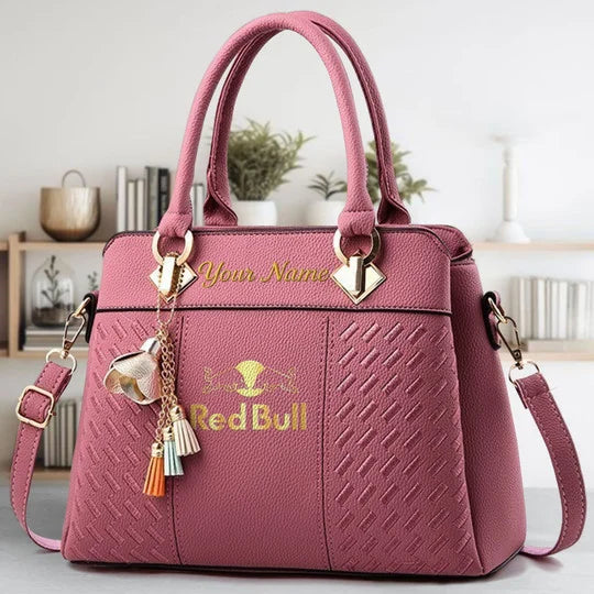 [FAN MUST-HAVE] NEW CUSTOMIZED F111 RBR RED BULL RACING MULTICOLOR HANDBAG