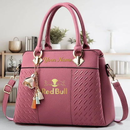 [FAN MUST-HAVE] NEW CUSTOMIZED F111 RBR RED BULL RACING MULTICOLOR HANDBAG