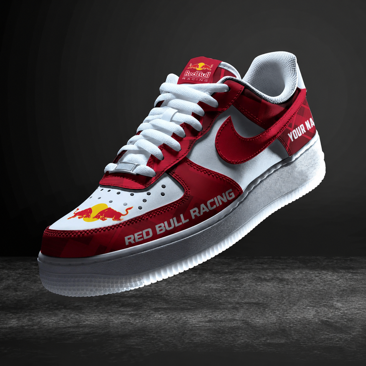[FAN MUST-HAVE] NEW CUSTOMIZED F111 RBR RED BULL AF1 SNEAKERS