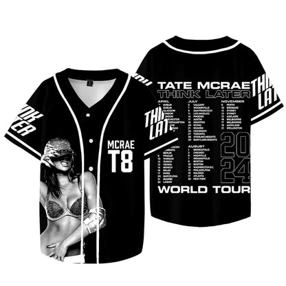 LIMITED EDITION - NEW CUSTOMIZED TATE MCRAE COLLECTION BASEBALL JERSEY