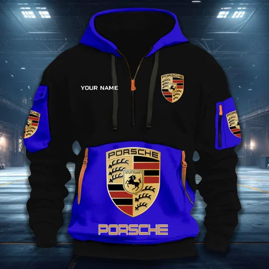 [FAN MUST-HAVE] NEW CUSTOMIZED F112 POR PORSCHE QUARTER ZIP HOODIE