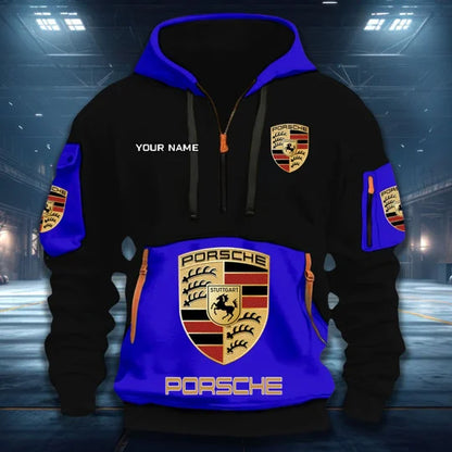 [FAN MUST-HAVE] NEW CUSTOMIZED F112 POR PORSCHE QUARTER ZIP HOODIE