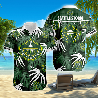 ENDING TODAY - NEW CUSTOMIZED WNBA12 STS SEATTLE STORM UNISEX HAWAIIAN SHIRT