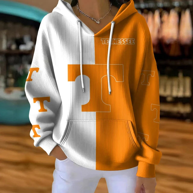 [FAN FAVORITE] NEW CUSTOMIZED NCAA CWS12 TNV TENNESSEE VOLUNTEERS RIBBED HOODIE & SWEATSHIRT