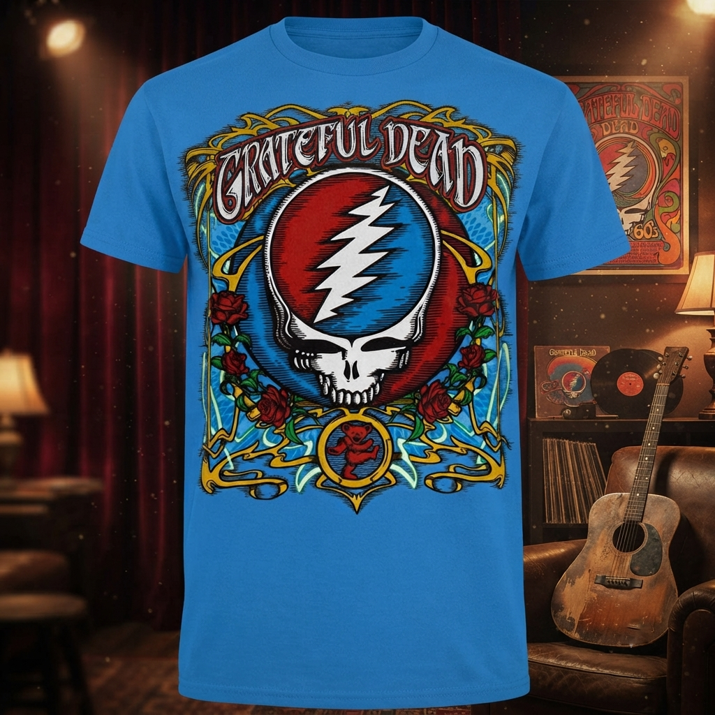 [FAN EXCLUSIVE] NEW CUSTOMIZED GRATEFUL DEAD UNISEX T-SHIRT