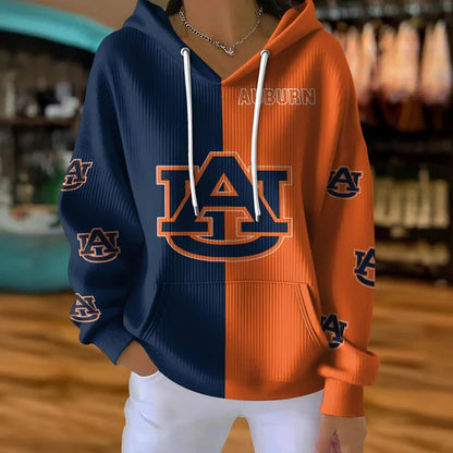 [FAN FAVORITE] NEW CUSTOMIZED NCAA FBS13 ABT AUBURN TIGERS RIBBED HOODIE & SWEATSHIRT