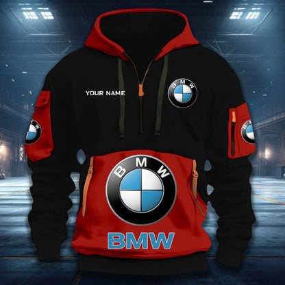 [FAN MUST-HAVE] NEW CUSTOMIZED F113 BMW BMW QUARTER ZIP HOODIE