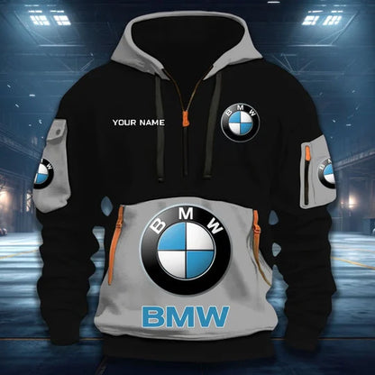[FAN MUST-HAVE] NEW CUSTOMIZED F113 BMW BMW QUARTER ZIP HOODIE