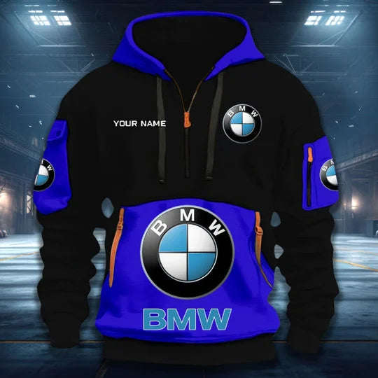 [FAN MUST-HAVE] NEW CUSTOMIZED F113 BMW BMW QUARTER ZIP HOODIE